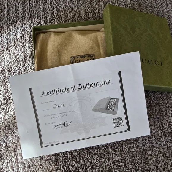 Gucci Authentic Vintage Card set wallet - New - Picture 6 of 8